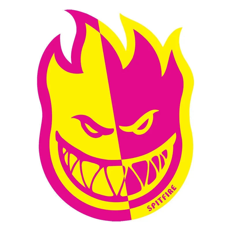 Two Tone Bighead Medium Sticker