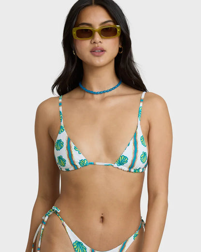Salty Waves Reversible Mini Slide Tri Top