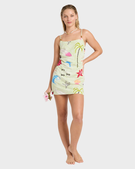 Lottie Hall Woven Mini Dress