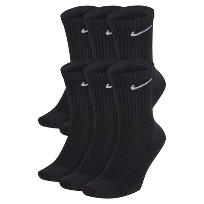 Everyday Cushioned Crew Socks 6 Pairs