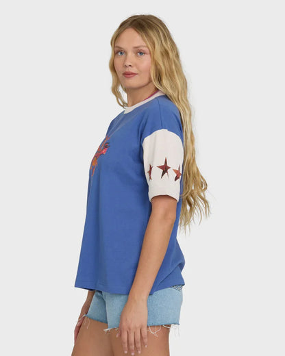 Tropics Co Ringer Knit Tee