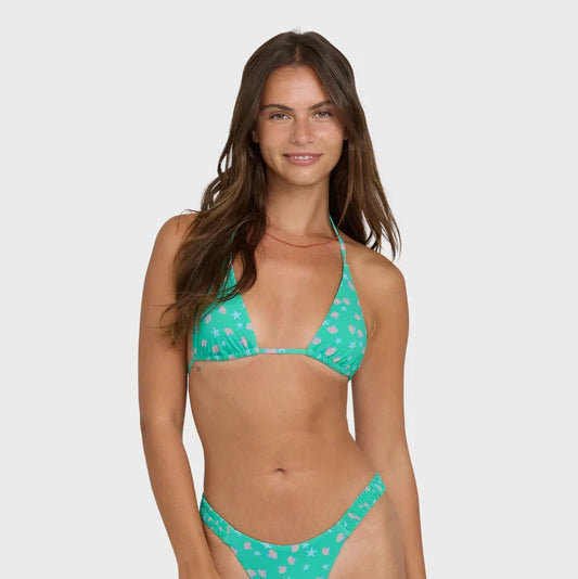Ship Wrecked Multi Triangle Bikini Top