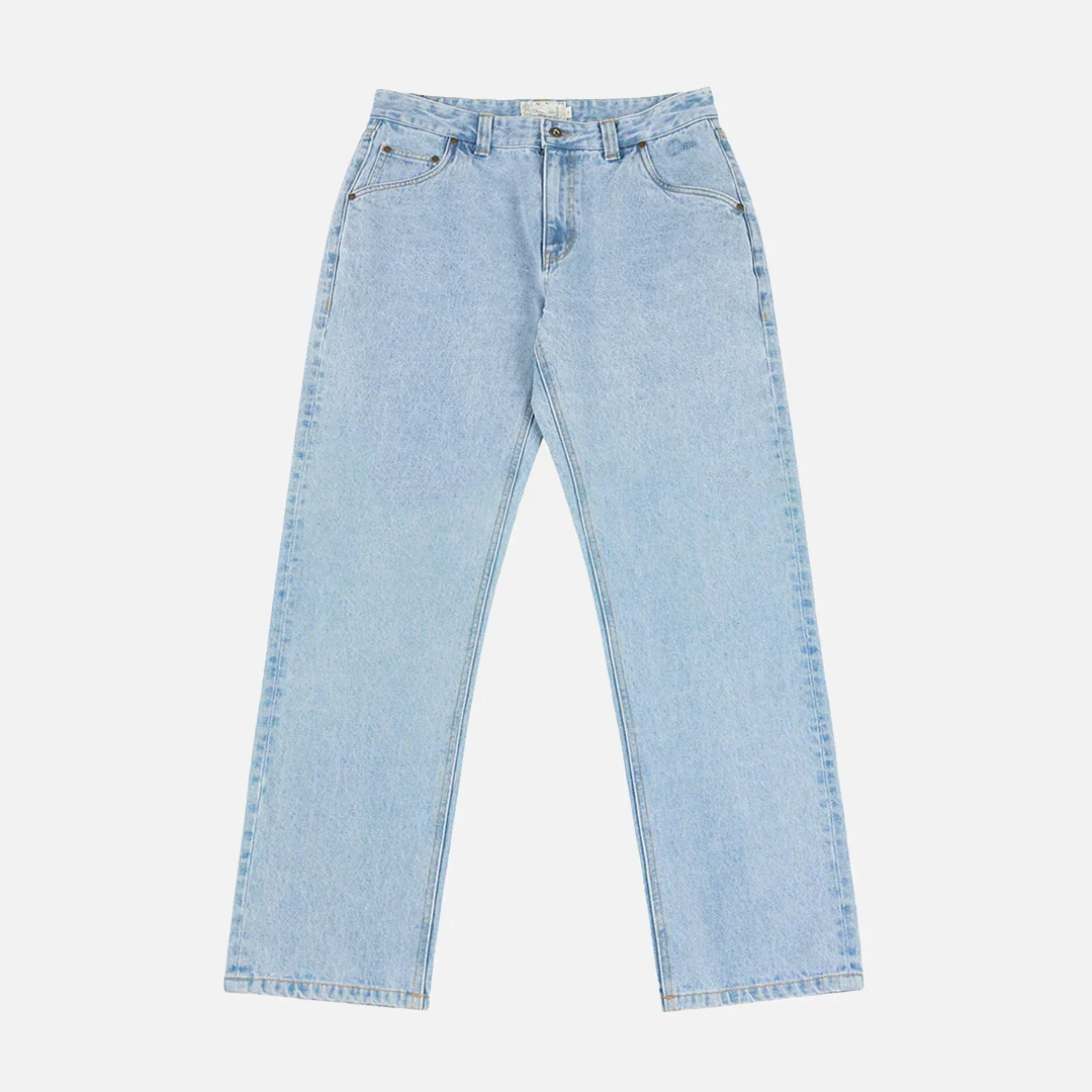 Straight Denim Pants
