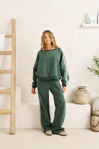 Contrast Track Pant